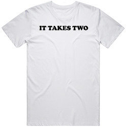 It Takes Two Retro 80s Tv Show Logo Fan T Shirt