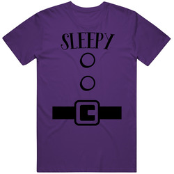 Sleepy Seven Dwarfs Snow White Halloween Costume T Shirt Sleepy Seven Dwarfs Snow White Halloween Costume T Shirt