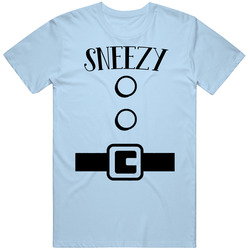Sneezy Seven Dwarfs Snow White Halloween Costume T Shirt Sneezy Seven Dwarfs Snow White Halloween Costume T Shirt