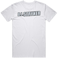 B L Stryker Retro 80s Tv Show Logo Fan T Shirt