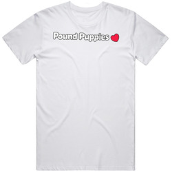 Pound Puppies Retro 80s Tv Show Logo Fan T Shirt