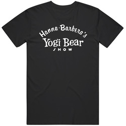 Hanna Barbera's Yogi Bear Show Retro 80s Tv Show Logo Fan T Shirt
