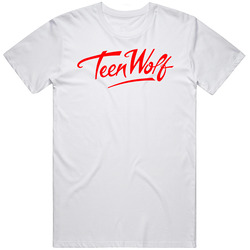Teen Wolf Retro 80s Tv Show Logo Fan T Shirt