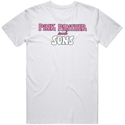Pink Panther And Sons Retro 80s Tv Show Logo Fan T Shirt