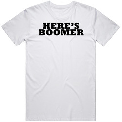 Here's Boomer Retro 80s Tv Show Logo Fan T Shirt