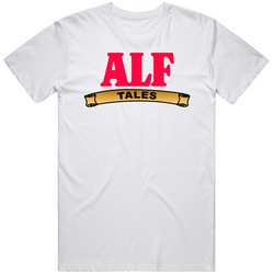 The Alf Tales Retro 80s Tv Show Logo Fan T Shirt
