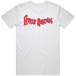 The Little Rascals Retro 80s Tv Show Logo Fan T Shirt