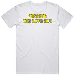 Herbie The Love Bug Retro 80s Tv Show Logo Fan T Shirt