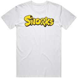 Snorks Retro 80s Tv Show Logo Fan T Shirt