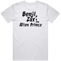 Benji Zax And The Alien Prince Retro 80s Tv Show Logo Fan T Shirt