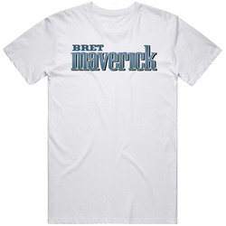 Bret Maverick Retro 80s Tv Show Logo Fan T Shirt