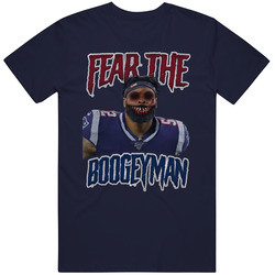 Fear The Boogeyman Elandon Roberts New England Football T Shirt