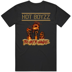 Hot Boyzz Too Hot To Handle San Fransisco Football T Shirt