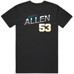 Dakota Allen 53 Favorite Player Jacksonville Football Fan T Shirt