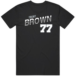 Trent Brown 77 Favorite Player Las Vegas Football Fan T Shirt