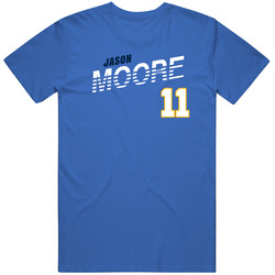 Jason Moore 11 Favorite Player Los Angeles C Football Fan T Shirt