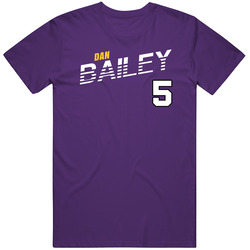 Dan Bailey 5 Favorite Player Minnesota Football Fan T Shirt