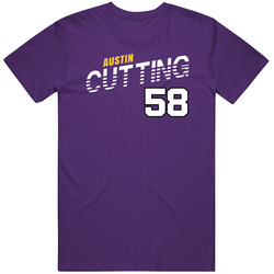 Austin Cutting 58 Favorite Player Minnesota Football Fan T Shirt