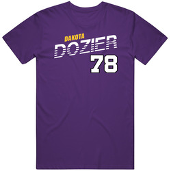 Dakota Dozier 78 Favorite Player Minnesota Football Fan T Shirt