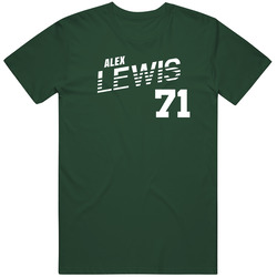 Alex Lewis 71 Favorite Player New York J Football Fan T Shirt