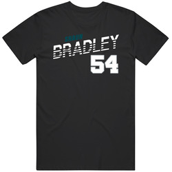 Shaun Bradley 54 Favorite Player Philadelphia Football Fan T Shirt