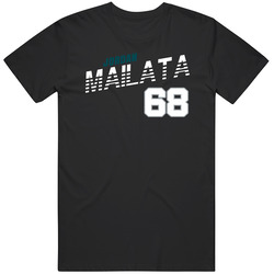 Jordan Mailata 68 Favorite Player Philadelphia Football Fan T Shirt