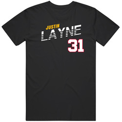 Justin Layne 31 Favorite Player Pittsburgh Football Fan T Shirt