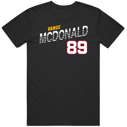 Vance Mcdonald 89 Favorite Player Pittsburgh Football Fan T Shirt