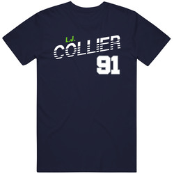 L J Collier 91 Favorite Player Seattle Football Fan T Shirt