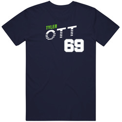 Tyler Ott 69 Favorite Player Seattle Football Fan T Shirt