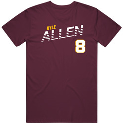 Kyle Allen 8 Favorite Player Washington Football Fan T Shirt
