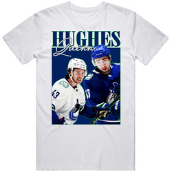 Quinn Hughes 90s Style T Shirt