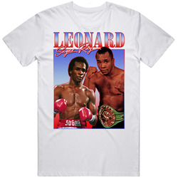 Sugar Ray Leonard 90s Style T Shirt