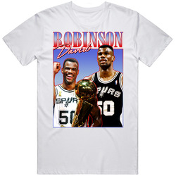 David Robinson 90s Style T Shirt
