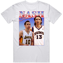 Steve Nash 90s Style T Shirt