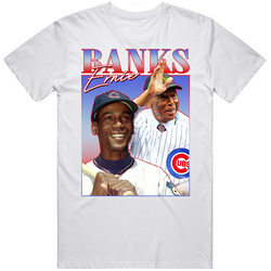 Ernie Banks 90s Style T Shirt