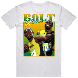 Usain Bolt 90s Style T Shirt