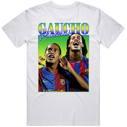 Ronaldinho Gaucho 90s Style T Shirt