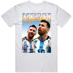 Lionel Messi 90s Style T Shirt