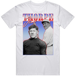 Jim Thorpe 90s Style T Shirt