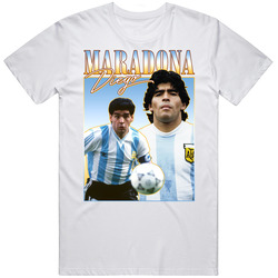 Diego Maradona 90s Style T Shirt