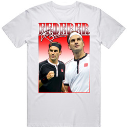 Roger Federer 90s Style T Shirt