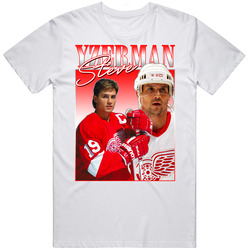 Steve Yzerman 90s Style T Shirt