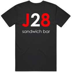 J28 Sandwich Bar Favorite Restaurant T Shirt