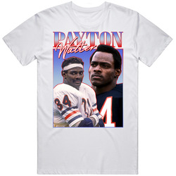 Walter Payton Style T Shirt