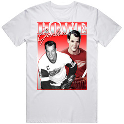 Gordie Howe 90s Style T Shirt