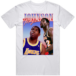 Magic Johnson 90s Style T Shirt