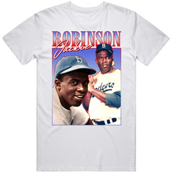 Jackie Robinson 90s Style T Shirt