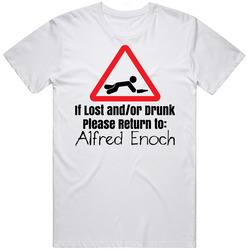 If Lost Or Drunk Return To Alfred Enoch T Shirt If Lost Or Drunk Return To Alfred Enoch T Shirt