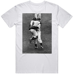 Don Larsen Yogi Berra Iconic T Shirt
